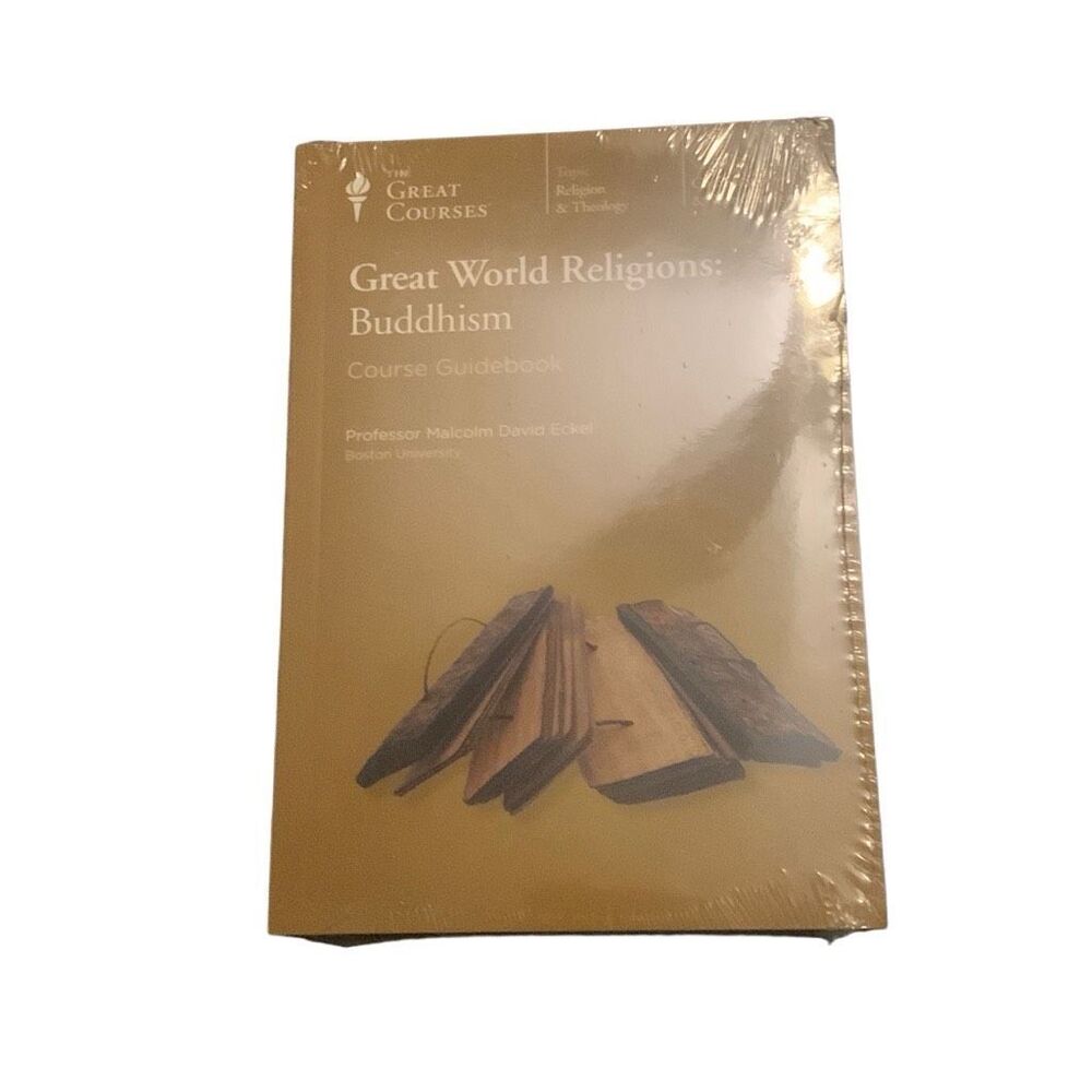 NEW DVD Course Guidebook Great Courses Great World Religions Buddhism